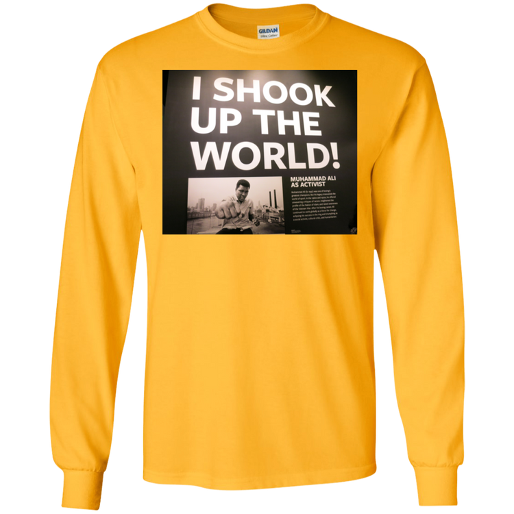 I Shook Up The World Men's LS Tee