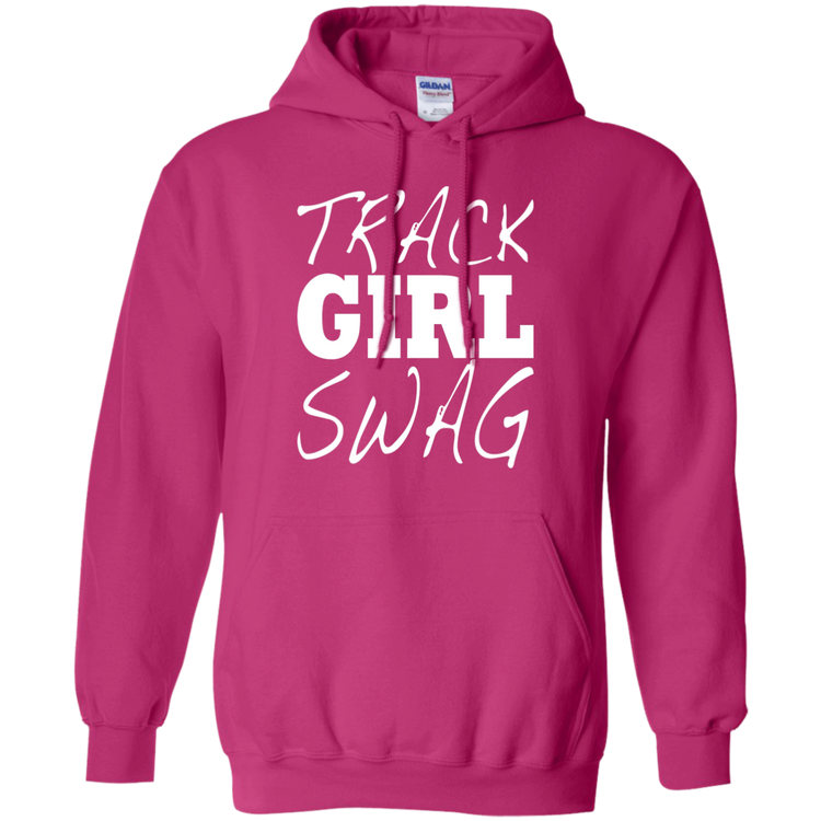 Track Girl Swag -  Pullover Hoodie