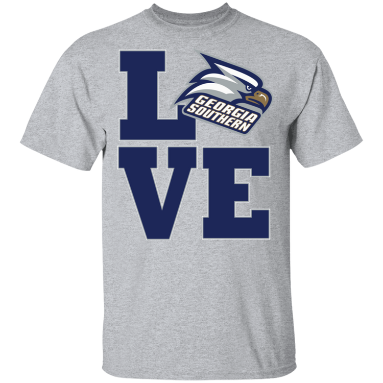 GA Southern - Alumni LOVE - Unisex  5.3 oz. T-Shirt