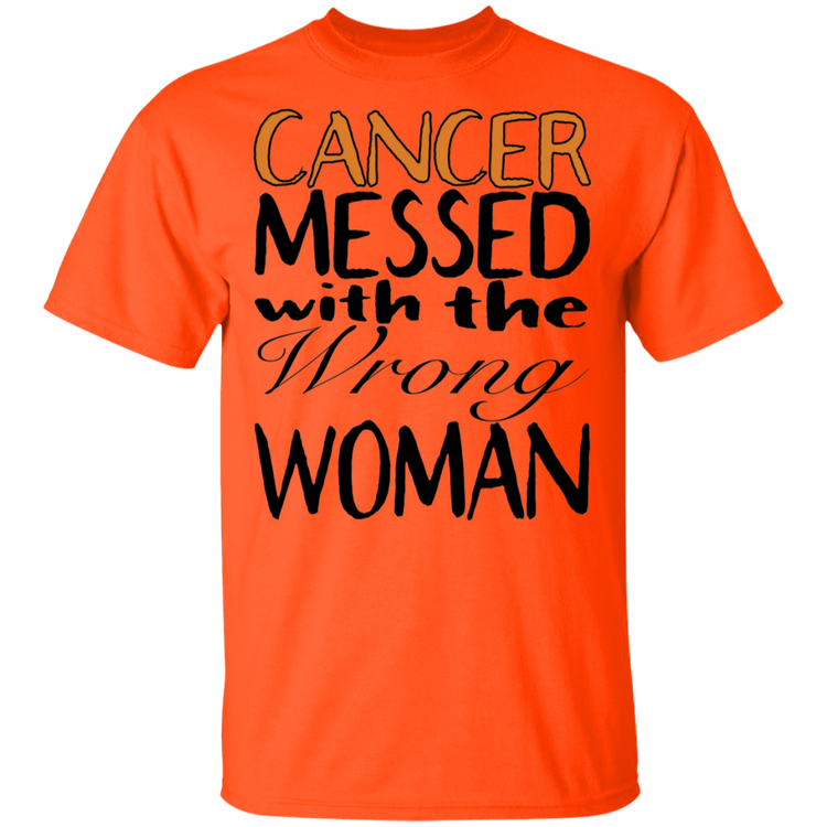 Leukemia Cancer Messed With The Wrong Woman - Men's Tee