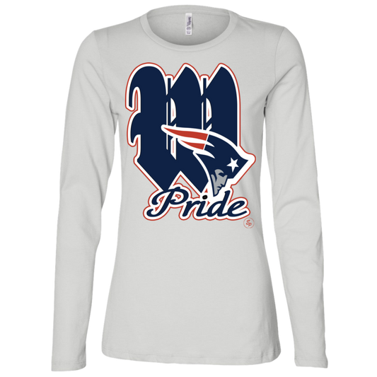 Westside Patriots Pride - Fitted Women's LS Missy Fit T-Shirt