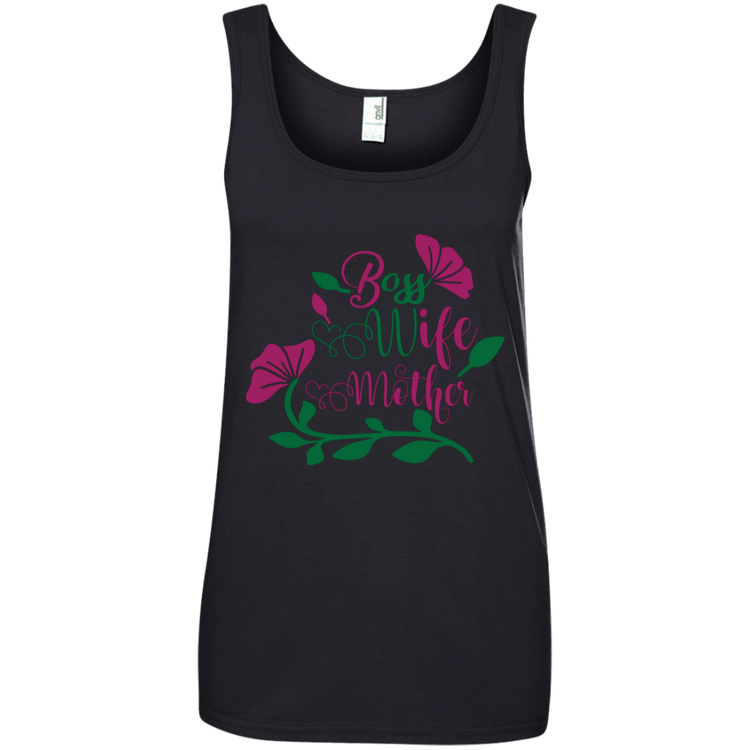 Boss-Wife-Mother - v2 - Women's Tank Top