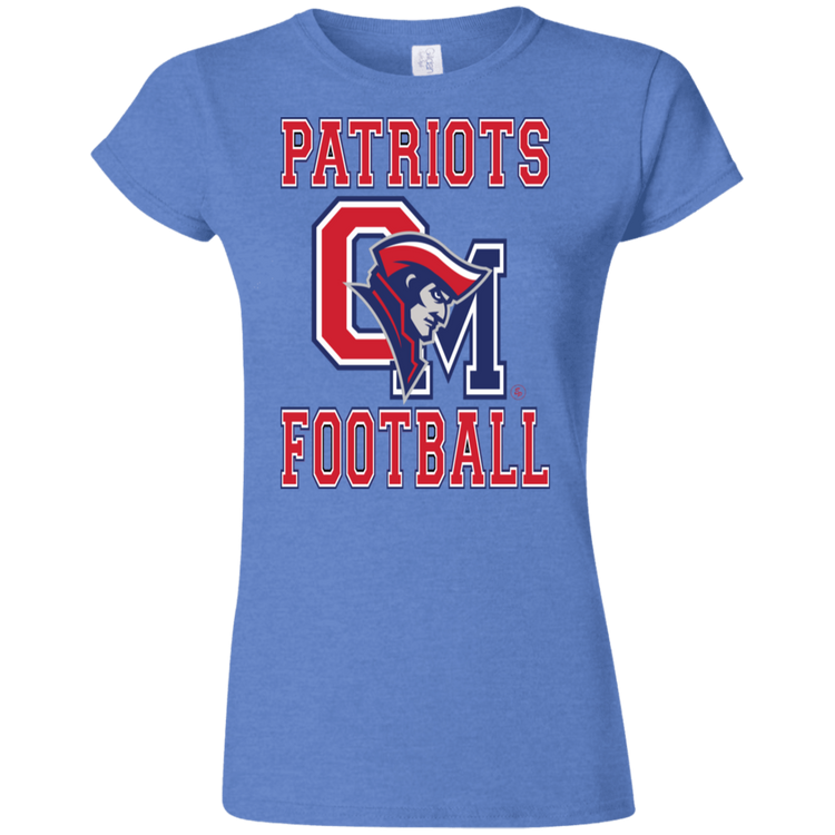 OM Patriots Football - Women's Softstyle T-Shirt