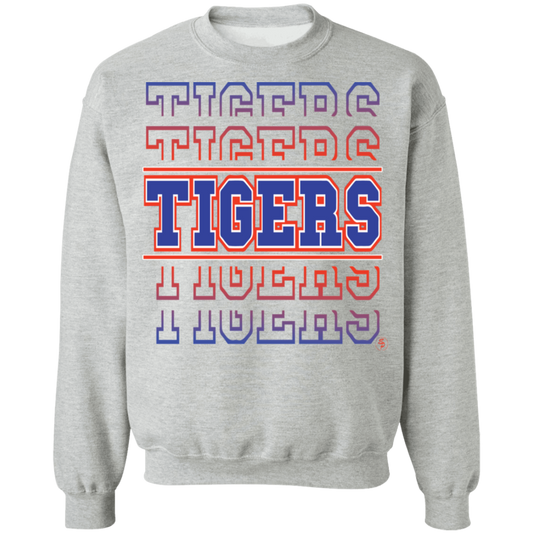 SSU - Tigers - Tigers - Tigers - Crewneck Pullover Sweatshirt  8 oz.