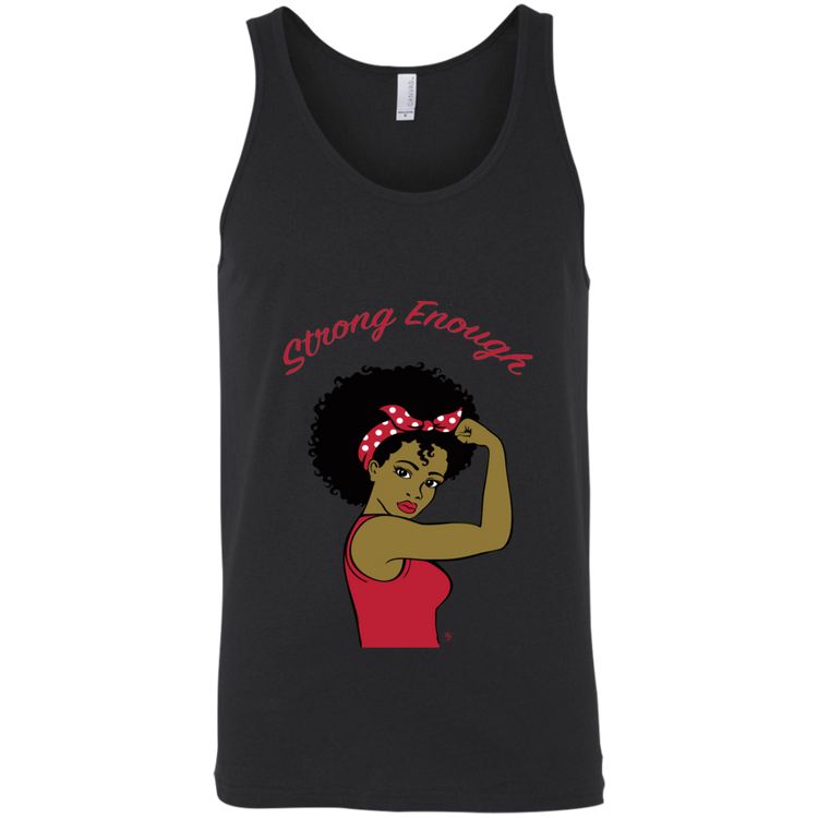 Strong Woman - Fashion Fitted Unisex Tank