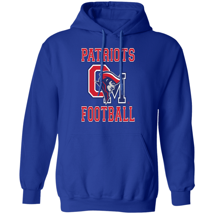 OM Patriots Football - Pullover Hoodie