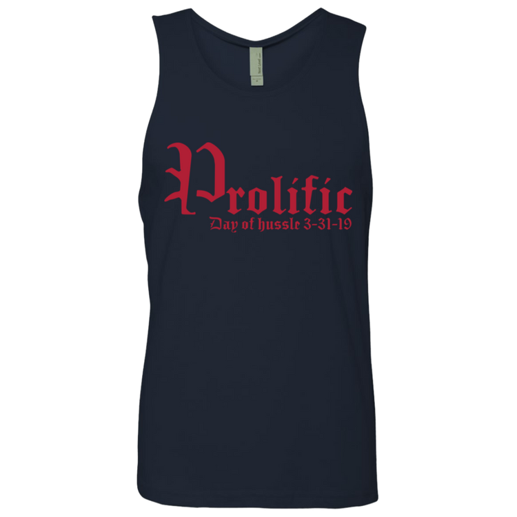 Prolific - Day of Hussle - Red - Men's Tank Top