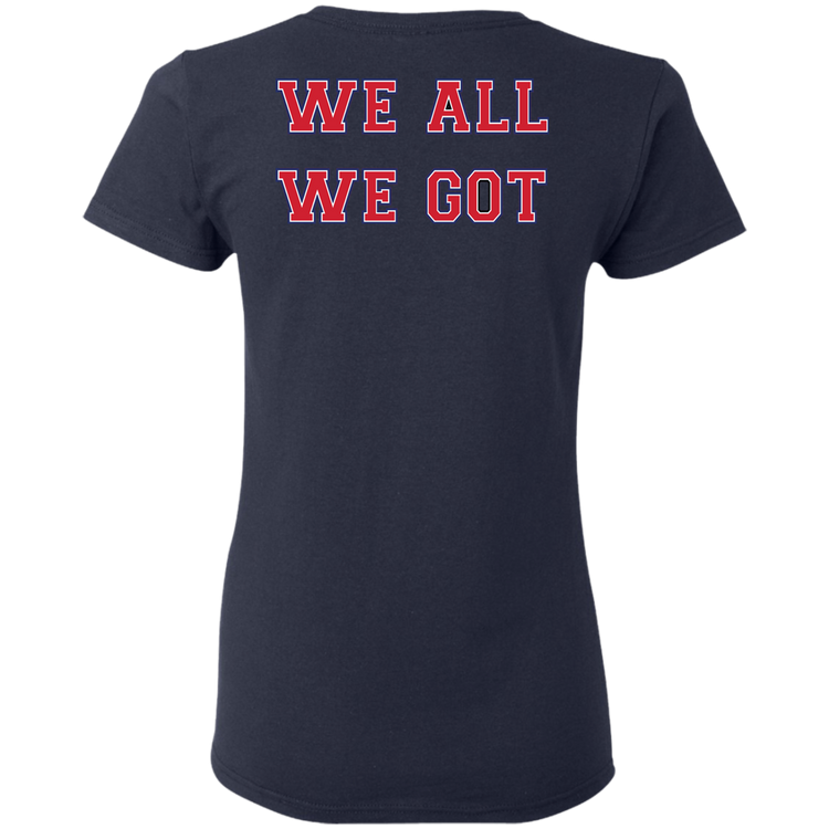 OM Patriots Football - Women's 5.3 oz. T-Shirt