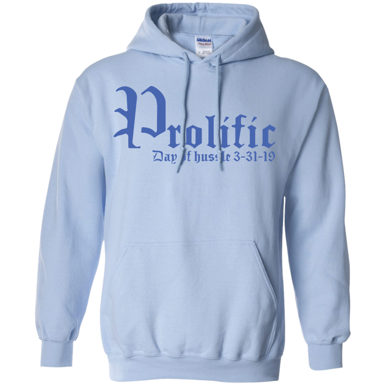 Prolific - Day of Hussle - Blue - Men's / Women's Pullover Hoodie