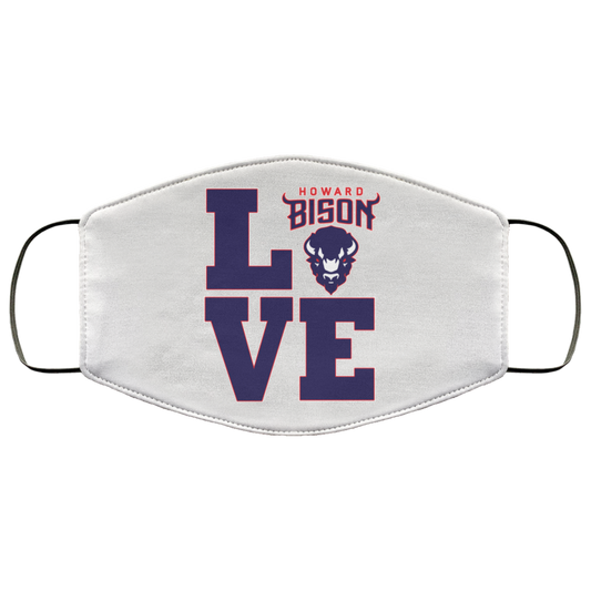 Howard BISONS - Love - Face Mask