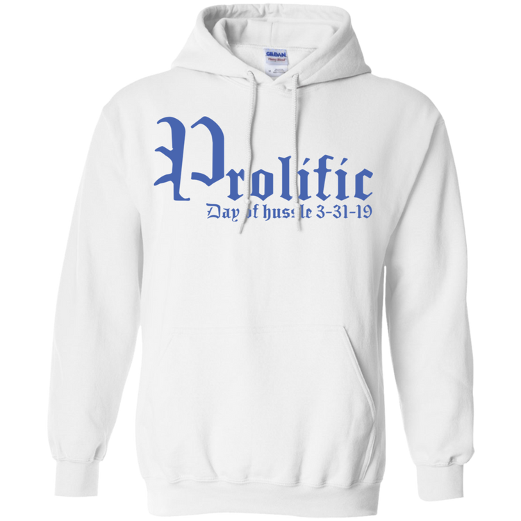 Prolific - Day of Hussle - Blue - Men's / Women's Pullover Hoodie