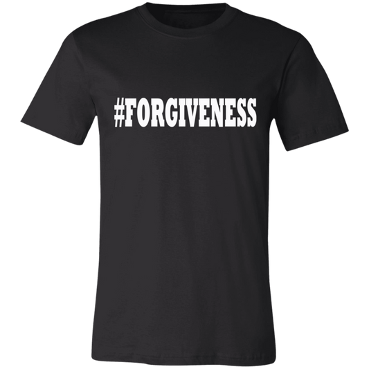 FORGIVENESS White - Black Label Unisex T-Shirt