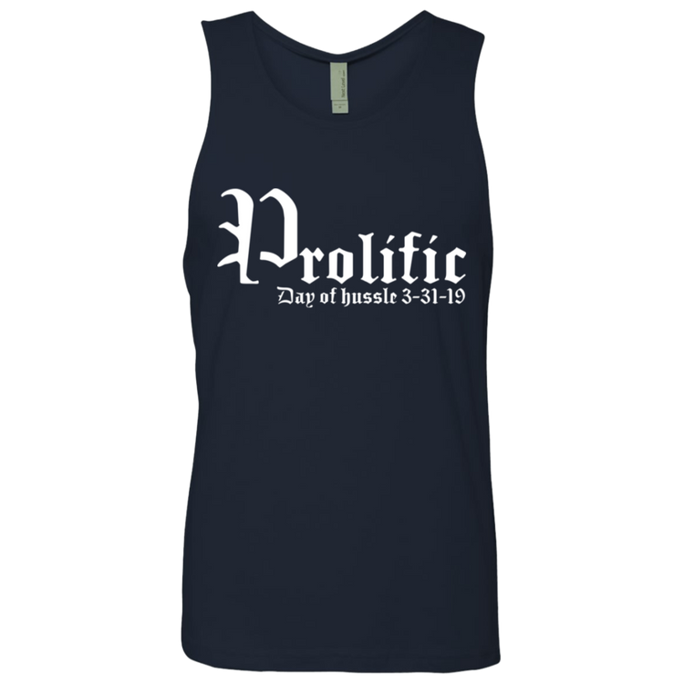 Prolific - Day of Hussle - White - Men's Tank Top