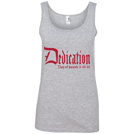 Dedication - Day of Hussle - Red - Women's Tank Top