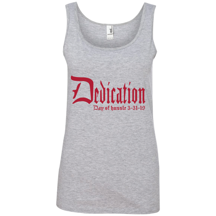 Dedication - Day of Hussle - Red - Women's Tank Top