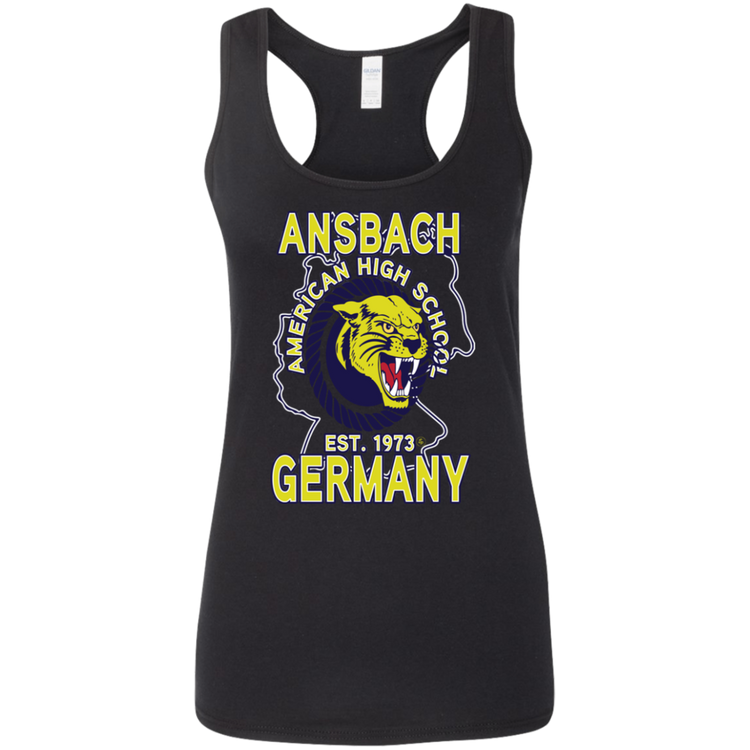 Ansbach Germany Est 1973 - Women's Softstyle Racerback Tank