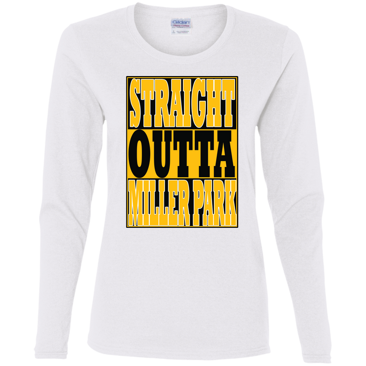 Straight Outta Miller Park - Women's LS Tee