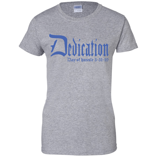 Dedication - Day of Hussle - Blue - Women's Tee