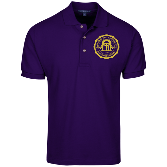 Savannah State HBCU - Ques Knit Polo