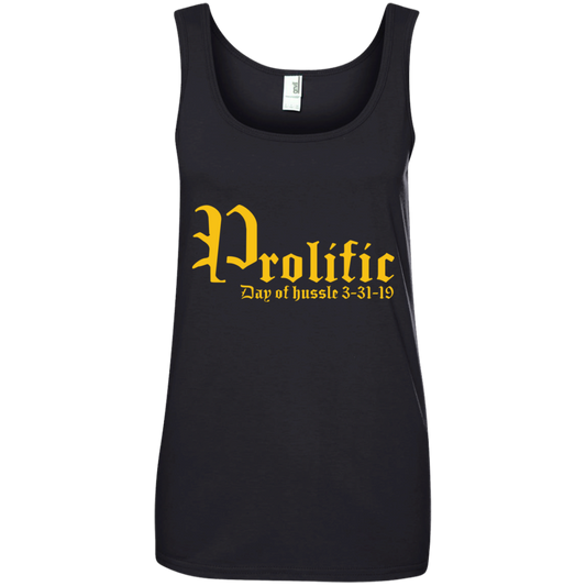 Prolific - Day of Hussle - Gold - Women's Tank Top