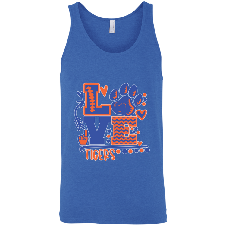 SSU - Love Tigers - Fashion Fitted Unisex Tank