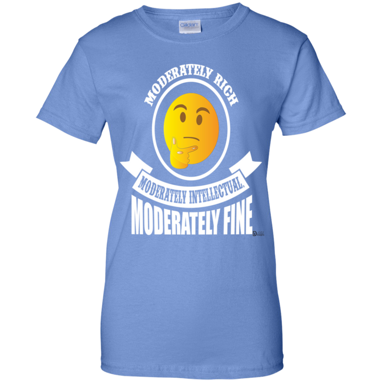 Moderately Rich - Intellectual - Fine - Women's Tee