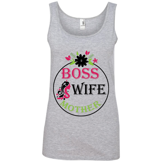 Boss-Wife-Mother - v1 - Women's Tank Top