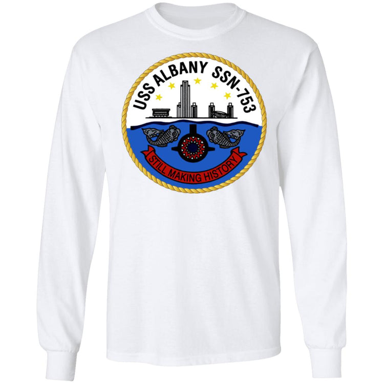 USS Albany SSN-753 Crest Tee