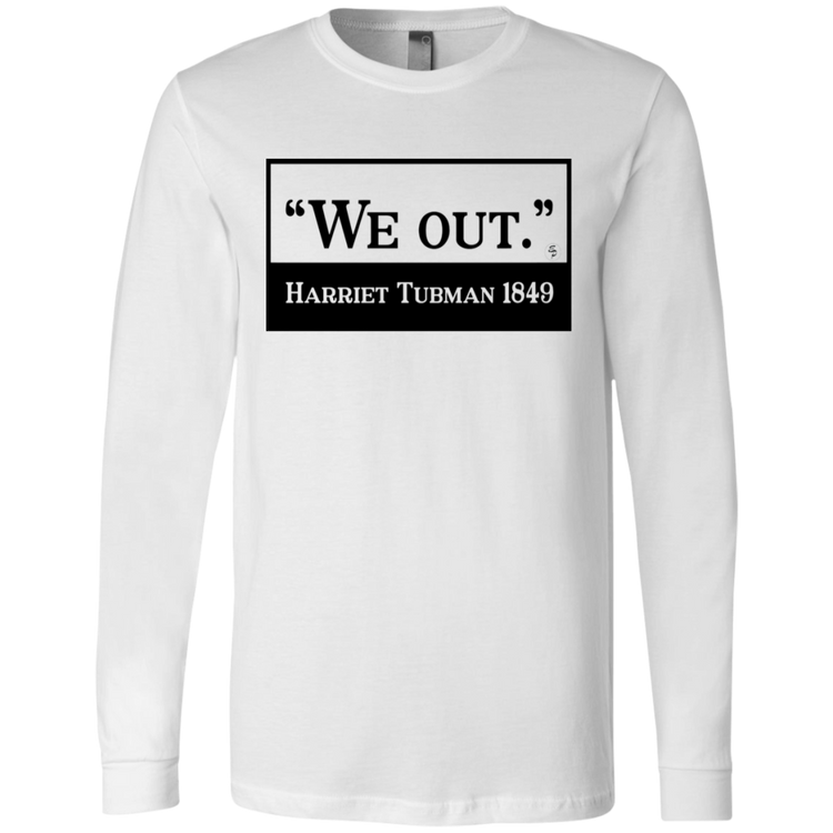 Tubman - We Out - Black - Fashion Fitted Men's Jersey T-Shirt