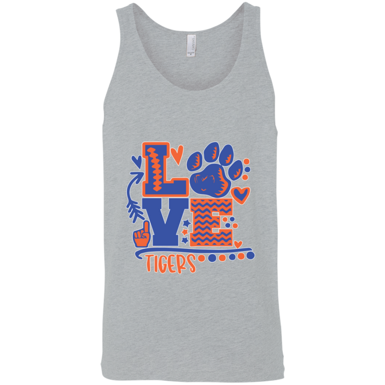 SSU - Love Tigers - Fashion Fitted Unisex Tank