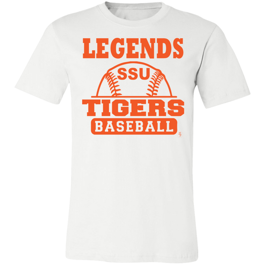 SSU - Tigers Baseball - Orange - Fashion Fitted Short-Sleeve T-Shirt