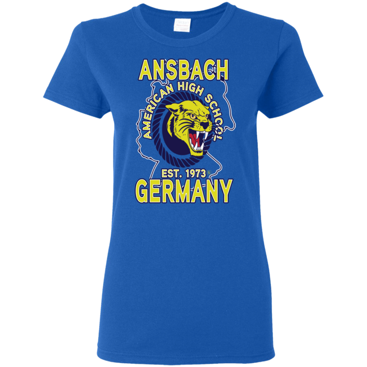 Ansbach Germany Est 1973 - Women's 5.3 oz. Tee