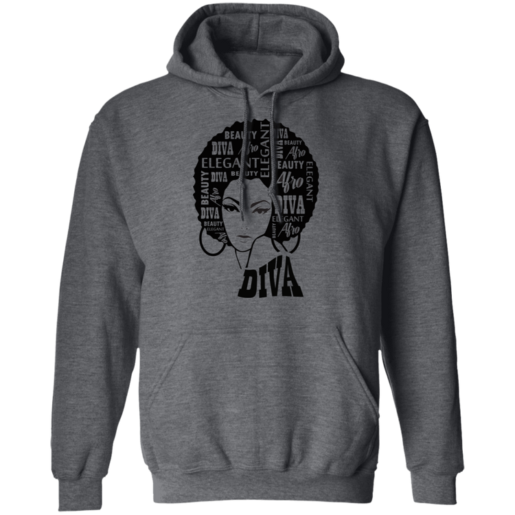 Afro Diva - Unisex Pullover Hoodie