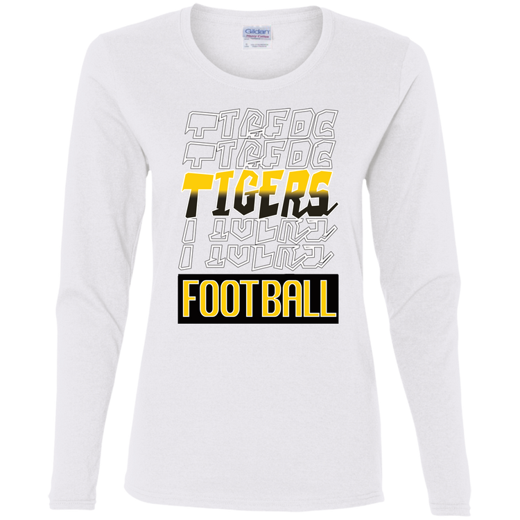 Tigers Football - Women's LS Tee