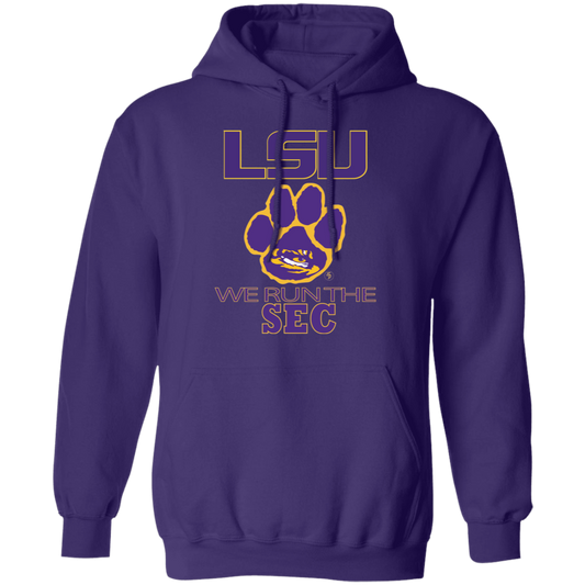 LSU - We Run The SEC - Unisex Pullover Hoodie