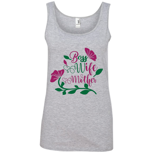 Boss-Wife-Mother - v2 - Women's Tank Top