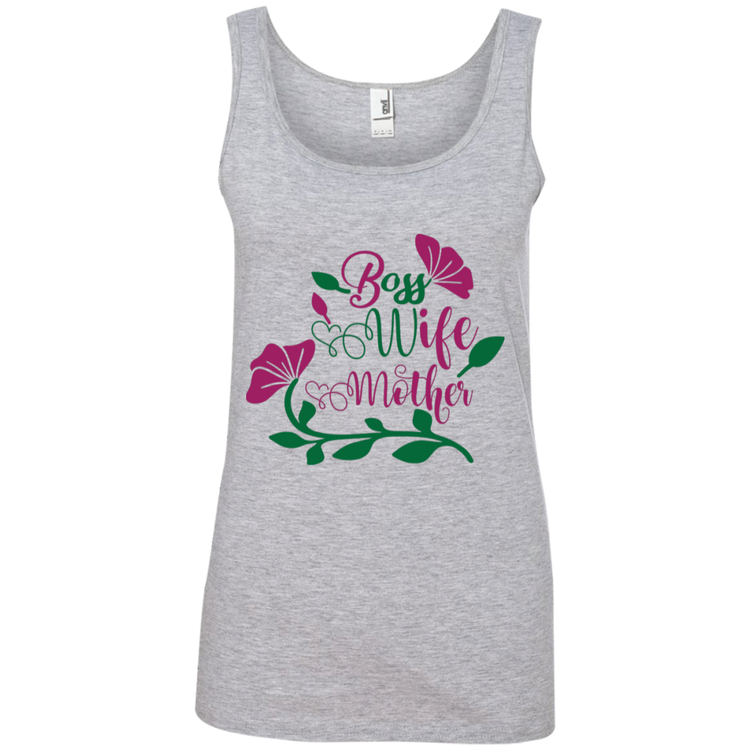 Boss-Wife-Mother - v2 - Women's Tank Top