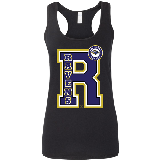 Big R - Ravens Fan - Women's Softstyle Racerback Tank