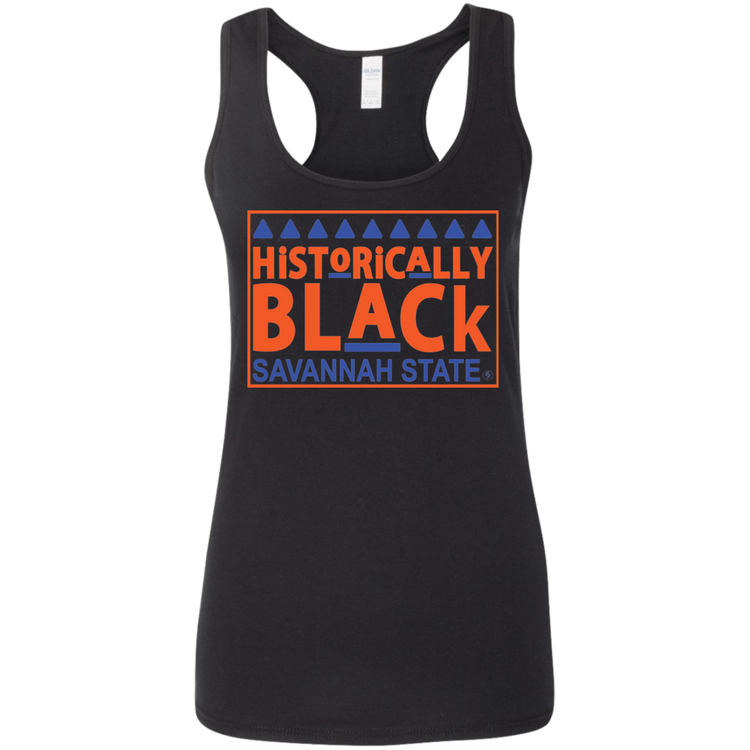 SSU - Historically Black - Women's Softstyle Racerback Tank