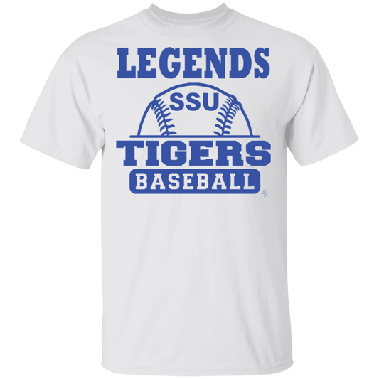 SSU - Tigers Baseball - Blue - Unisex  5.3 oz. T-Shirt