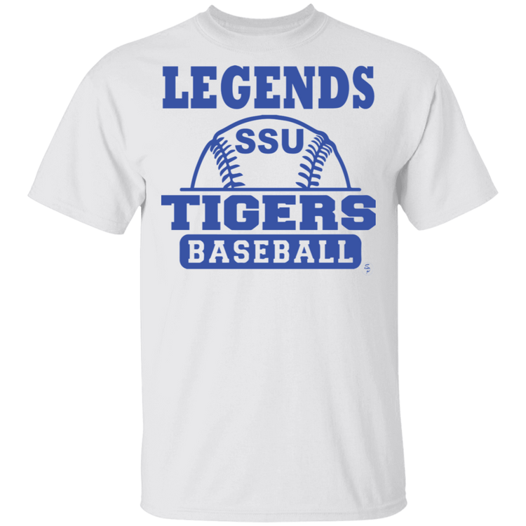 SSU - Tigers Baseball - Blue - Unisex  5.3 oz. T-Shirt