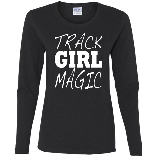 Track Girl Magic - LS T-Shirt