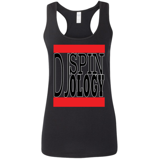 DJSpinology-RDMC - Women's Softstyle Racerback Tank