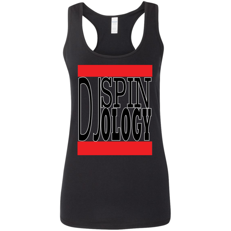 DJSpinology-RDMC - Women's Softstyle Racerback Tank