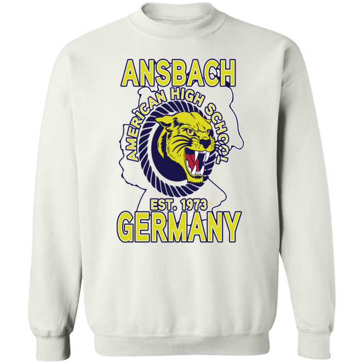 Ansbach Germany Est 1973 - Crewneck Pullover Sweatshirt