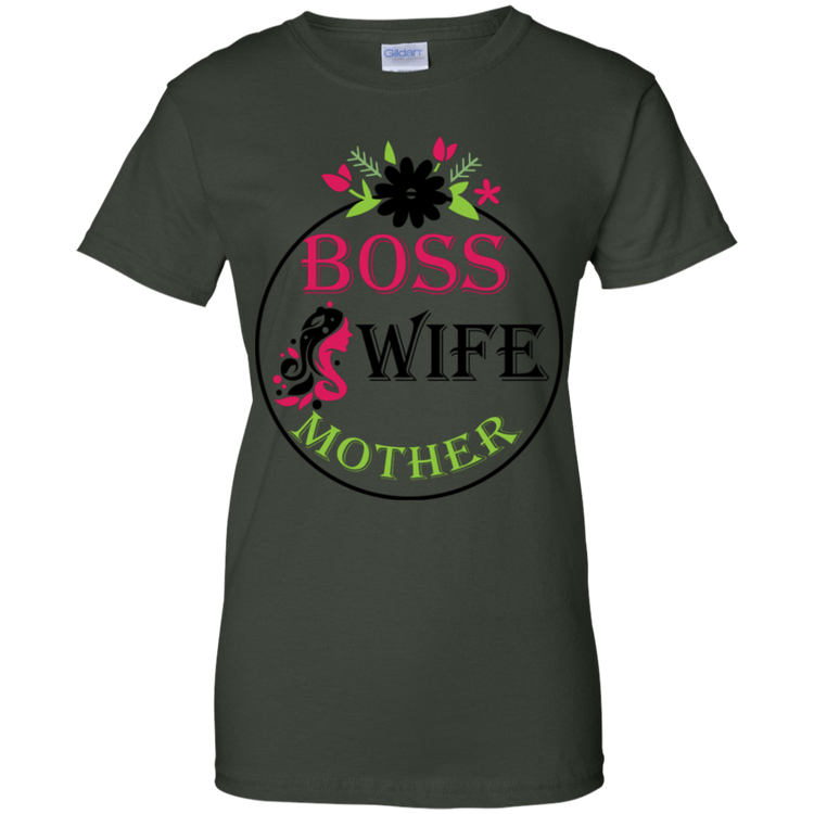 Boss-Wife-Mother - v1 - Women's Tee