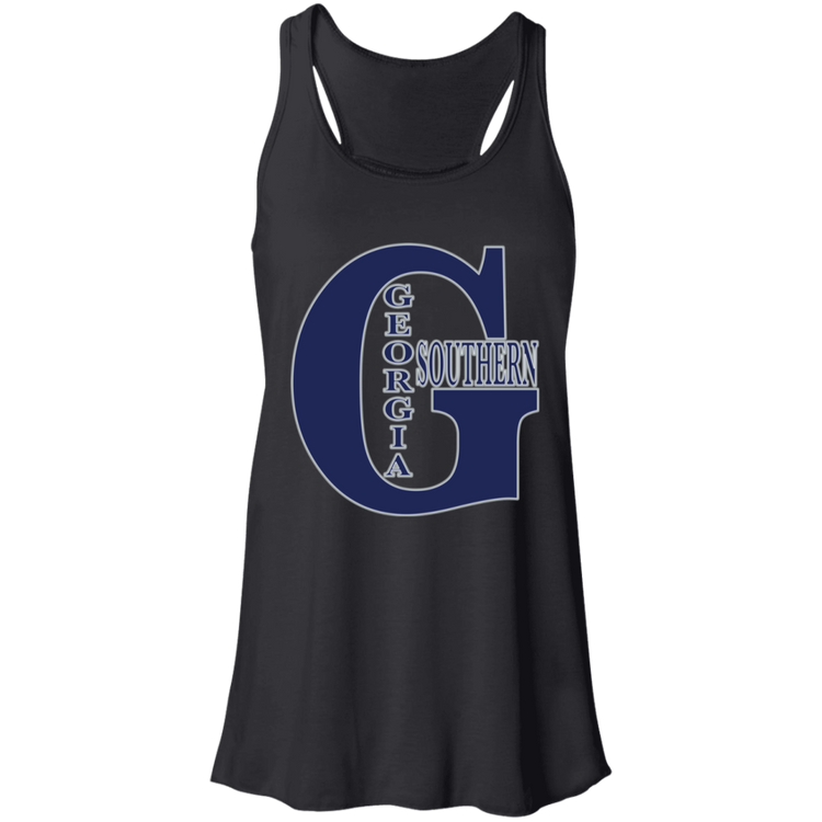 Georgia Southern - Fashion Fitted Women's Flowy Racerback Tank