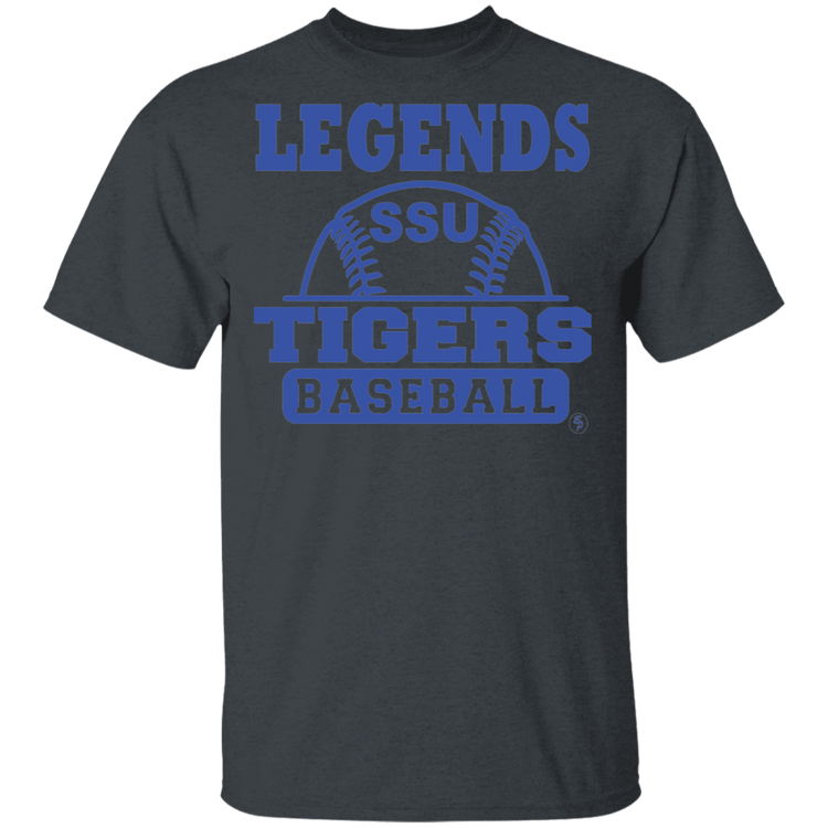 SSU - Tigers Baseball - Blue - Unisex  5.3 oz. T-Shirt