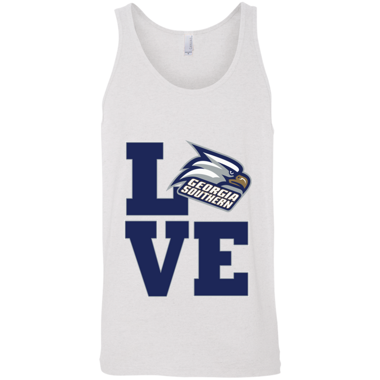 GA Southern - Alumni LOVE - Fashion Fitted Unisex Tank