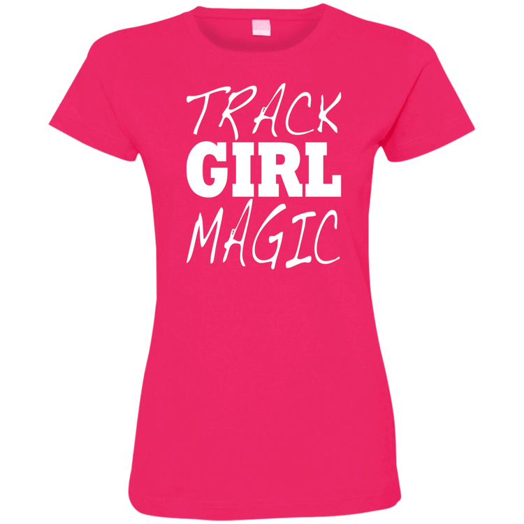 Track Girl Magic - Ladies' Fine Jersey T-Shirt